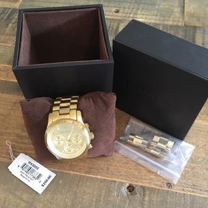 Michael Kors gold watch